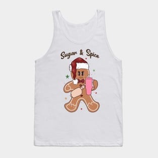 Sugar and spice Gingerbread man Tank Top